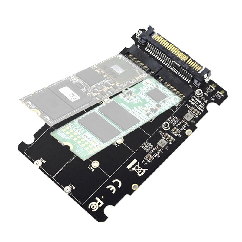 Cáp ChuyểN ĐổI 2 Trong 1 M.2 NVME SATA U2PCB M.2 NVME SSD B SSD Sang U.2 SFF-8639 PCIe M2 Cho MáY TíNh