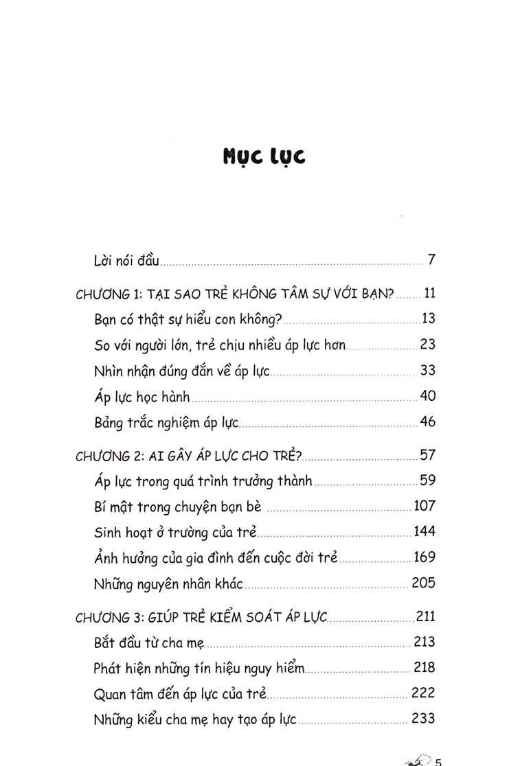 Áp Lực Của Trẻ