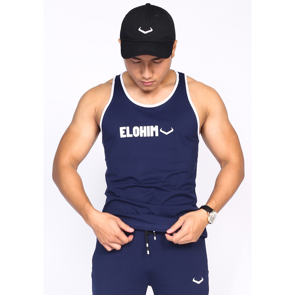 ÁO TANK TOP CHỮ ELOHIM Nam