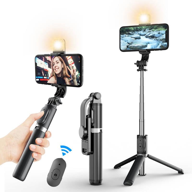 Xiaomi Youpin Gậy selfie bluetooth Không Dây Kéo Dài Ánh Sáng Chụp Ảnh Đẹp Mắt-Hàng chính hãng