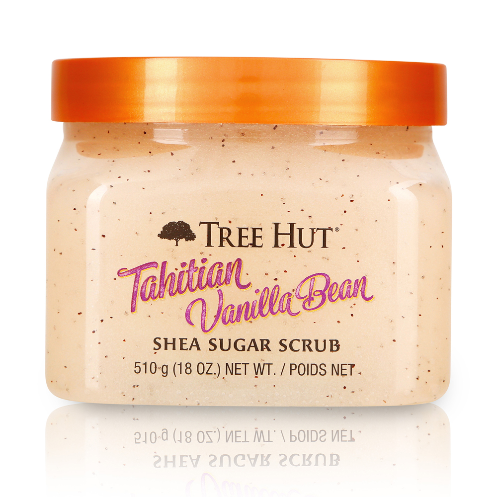 Tẩy tế bào chết cơ thể Tree Hut Shea Sugar Scrub Tahitian Vanilla Bean