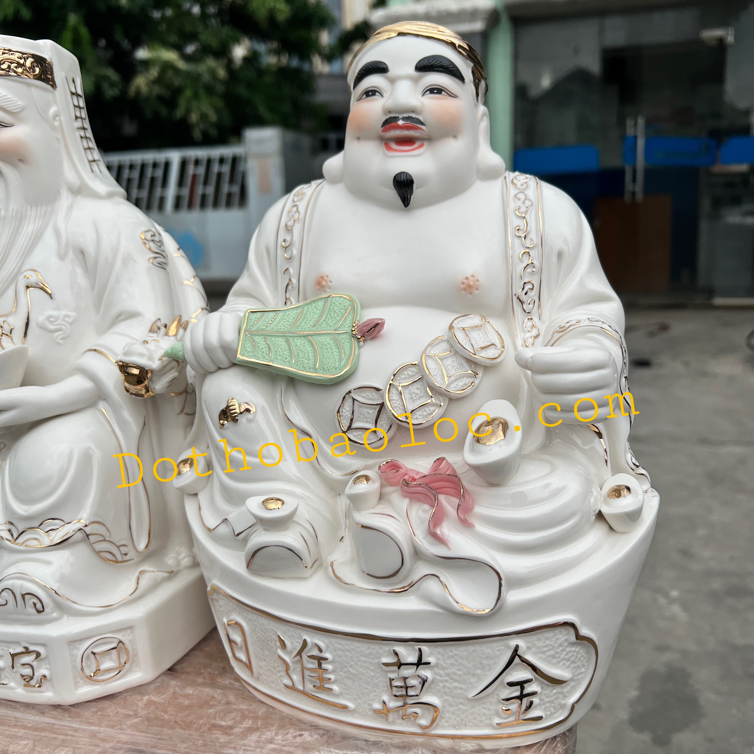 Tượng Thần tài Thổ địa Đức hóa cao cấp cao 30cm