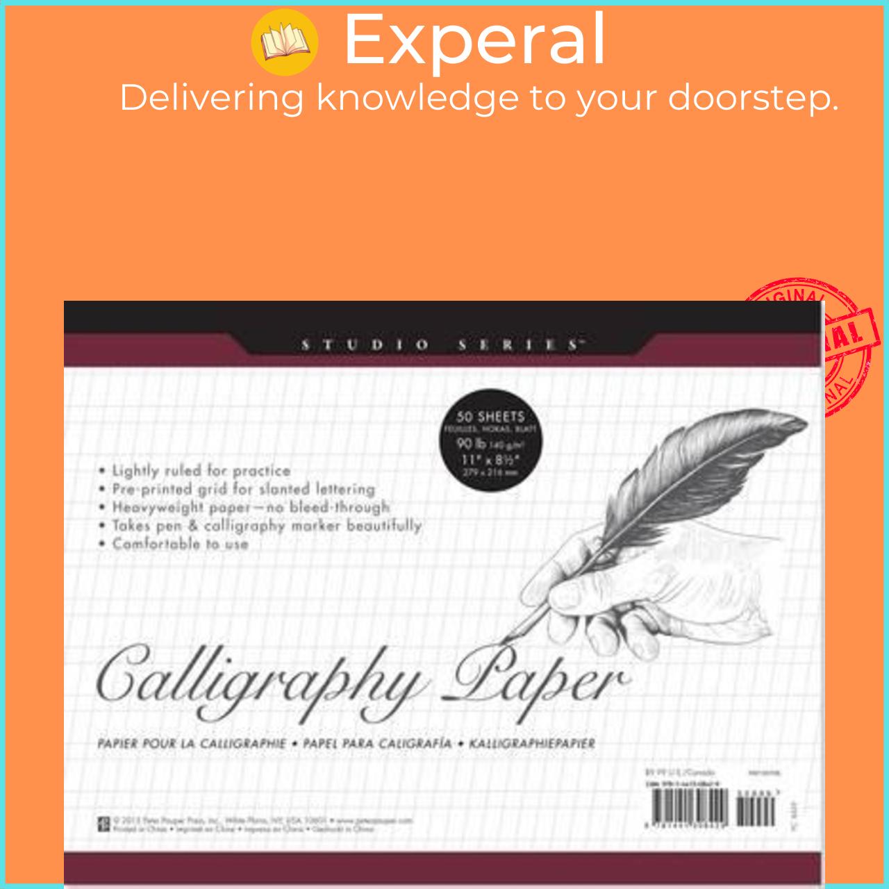 Sách - Studio Series Calligraphy Pape by Inc Peter Pauper Press