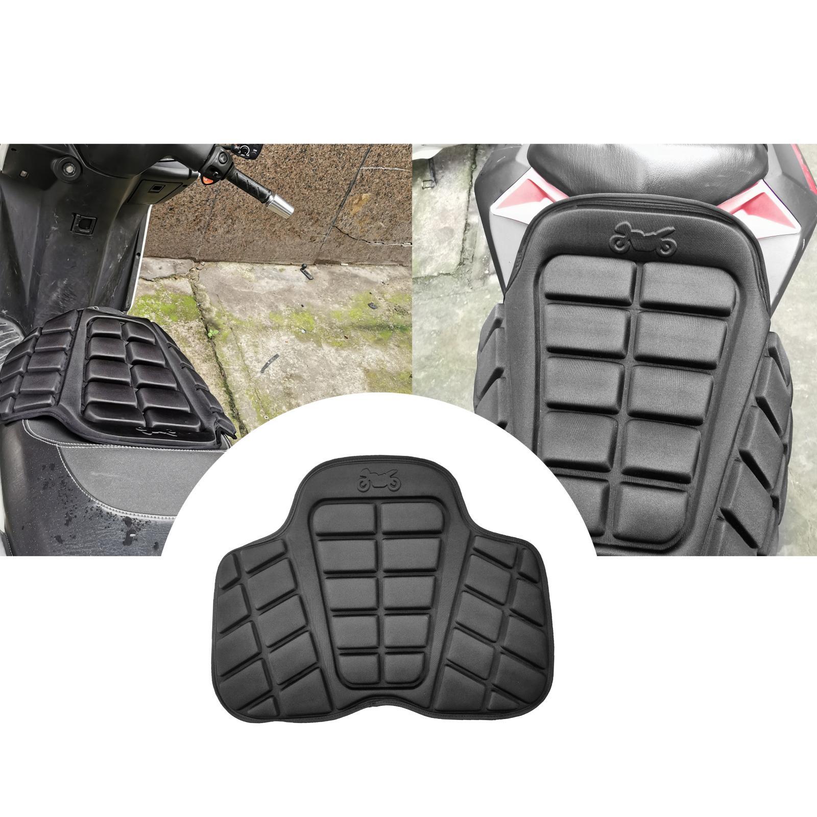 Motorcycle Seat Cushion Ride Cooling Down Seat Pad Protector Anti-skid