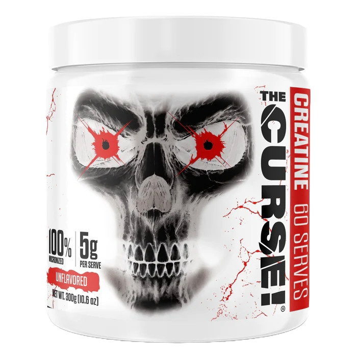 Bột JNX Sports The Curse Creatine Micronized (300g, 500g) | Hỗ Trợ Sức Bền và Sức Mạnh Cơ Bắp | Nhập Khẩu Mỹ