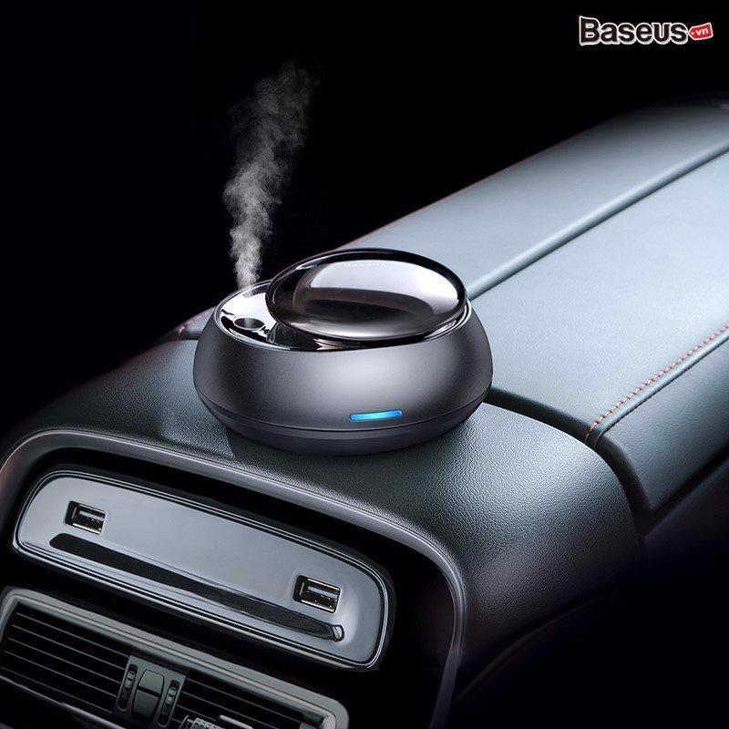 Bộ Lọc Không Khí Trên Xe Hơi Baseus Wisdom Car Smart Atomized Air Freshener Essential Oil Refill APP Control