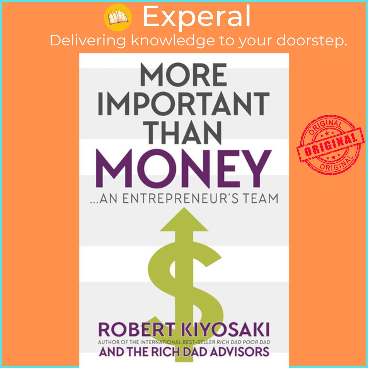 Sách - More Important Than Money - MM Export Ed.  An Entrepreneurs Team by Robert Kiyosaki US edition, paperback