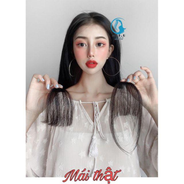 Tóc giả mái thưa ️️  ️️ mái thưa tóc thật