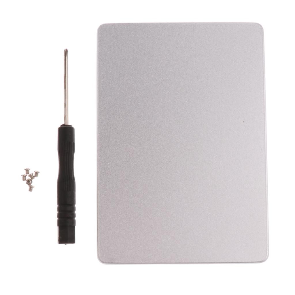 2Pcs 1.8" Micro MSATA SSD to 2.5" SATA Converter Adapter Card Case Cover