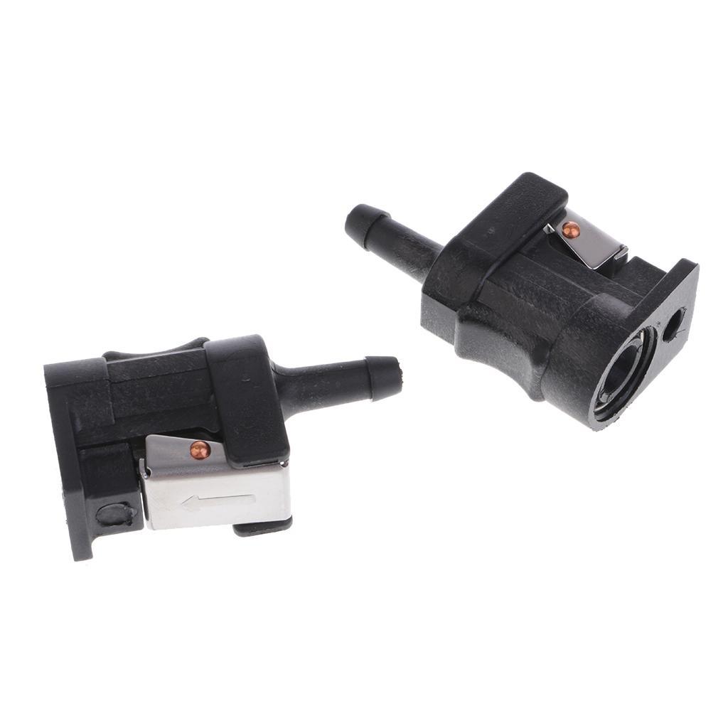 Fuel Line Tank Connector for for Outboard Motor Fuel Pipe 6mm 5/16''