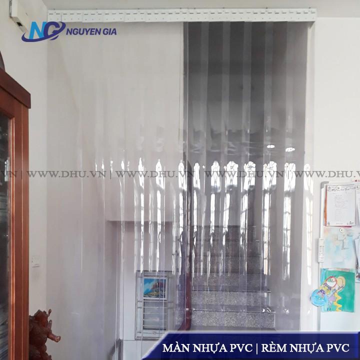 Rèm Nhựa PVC Ngăn Lạnh, Màn Cửa Bằng Nhựa Cho Các Cửa Có Chiều Cao 1,5m