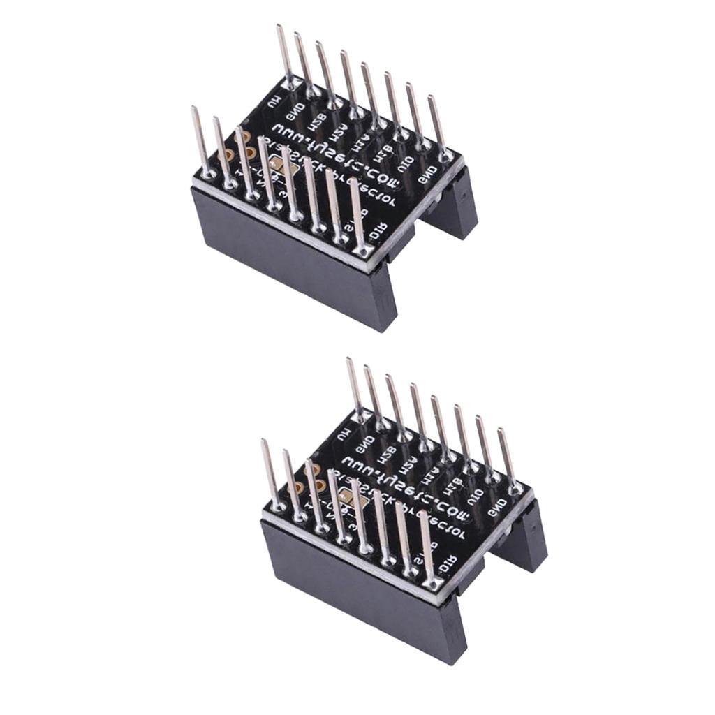 2Piece 3D Printer Step Stick Protector Smoother Jutter Elimination