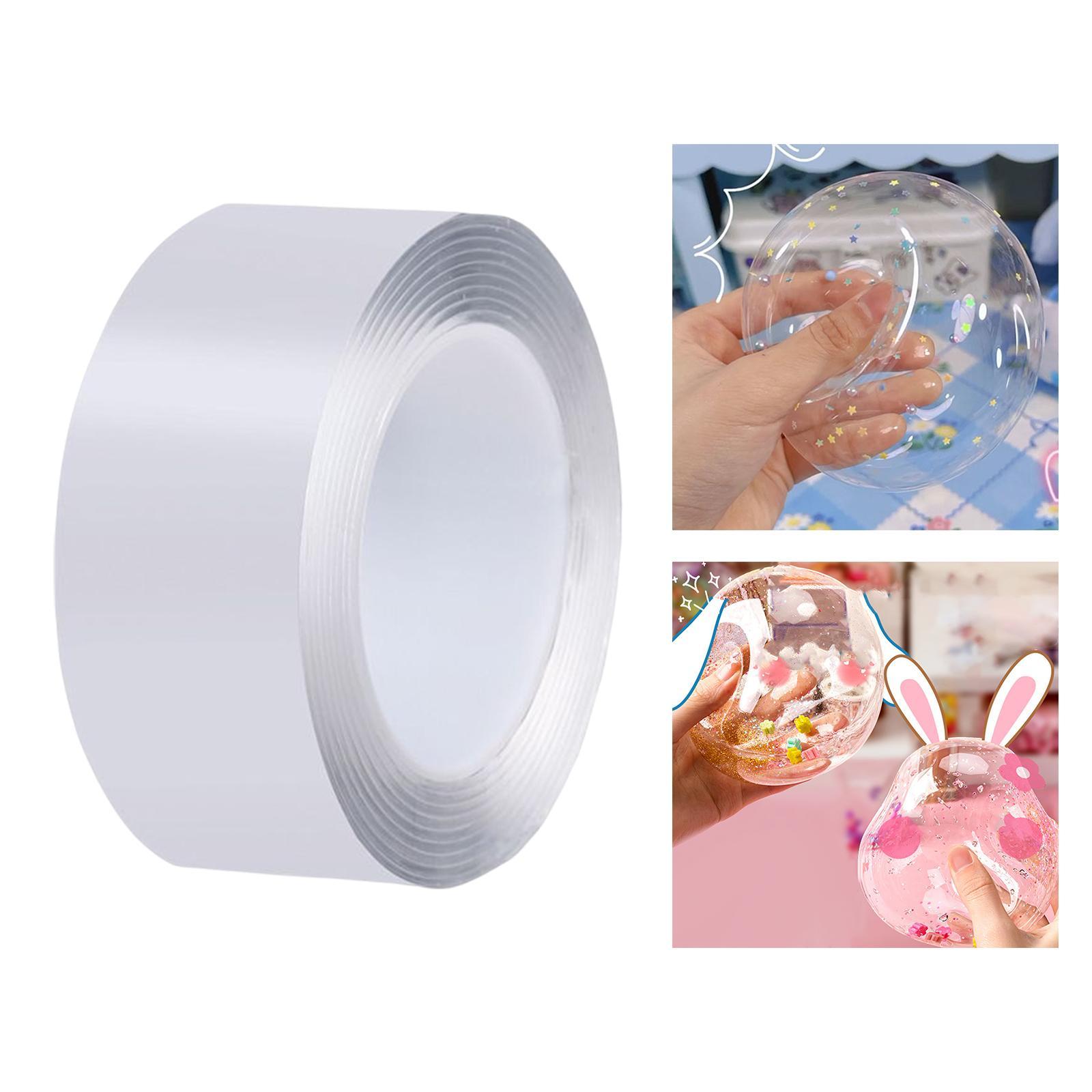 High Sticky Double Sided for Classroom DIY Craft Blowing Bubble