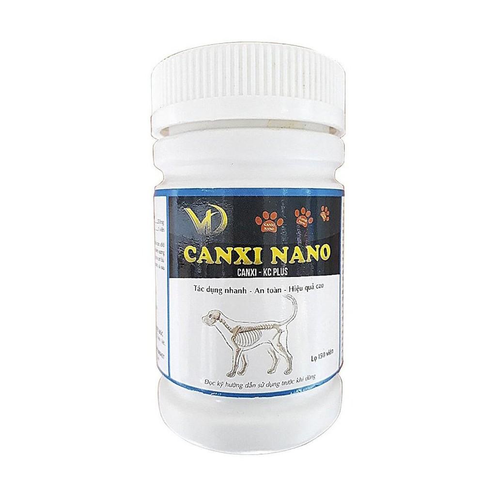 CANXI NANO CHO CHÓ THÚ CƯNG HỘP 150 VIÊN