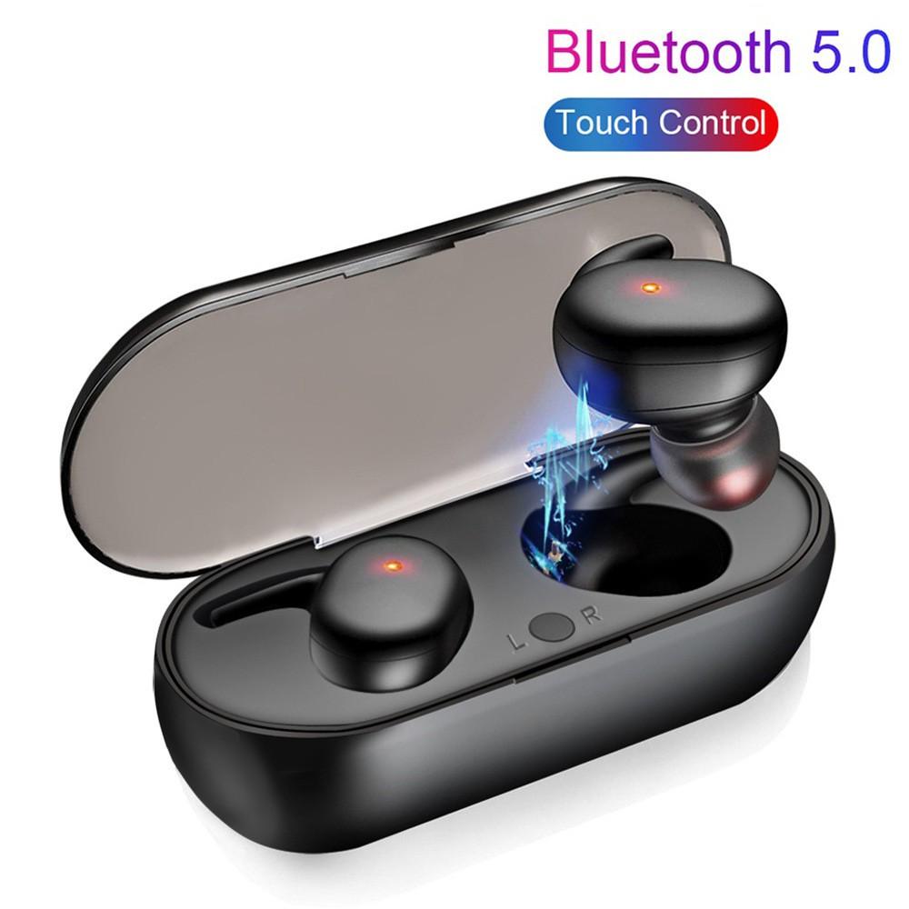 Tai nghe Bluetooth không dây TWS4 ST-W V5.0 dùng cho iphone, android có mic chống ồn, kiểu dáng thể thao TN13