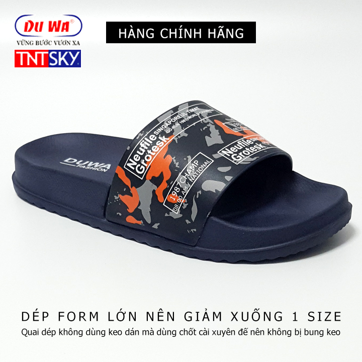 Hình ảnh Dép quai ngang nam, nữ, trẻ em siêu nhẹ DUWA - Hàng chính hãng - TK1167