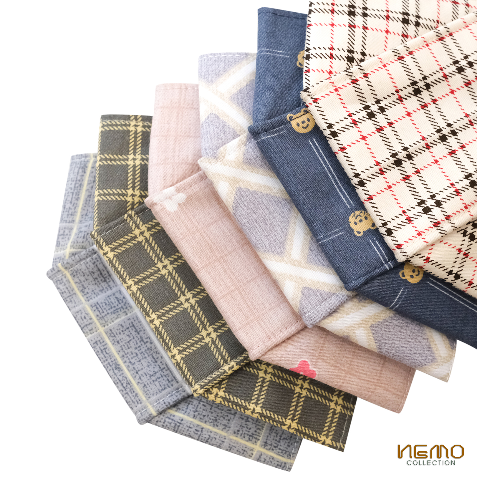 Khẩu Trang Vải 4D Nemo Collection, Chống Nắng, Lọc Khuẩn, Thoáng Khí Không Gây Mụn, Nam Nữ đều sử dụng được - KTMHG