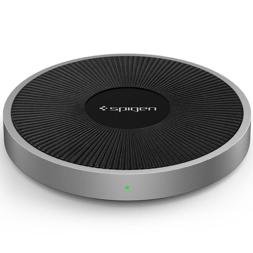 Đế Sạc Không Dây Spigen Essential F306W iPhone - Hàng chính hãng