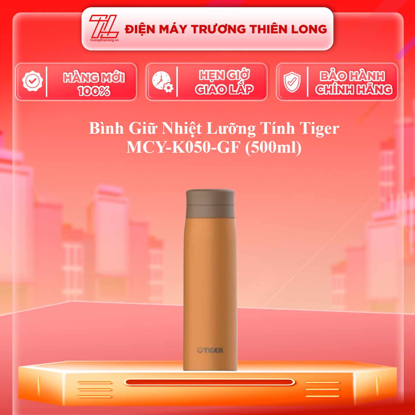 Bình giữ nhiệt Tiger MCY-K050 - Thương hiệu Nhật - 500ml - Giữ nhiệt độ Nóng - Lạnh - Hàng chính hãng