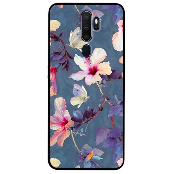 Ốp lưng dành cho Oppo A5 2020 - A9 2020 - Hoa Bướm Trắng