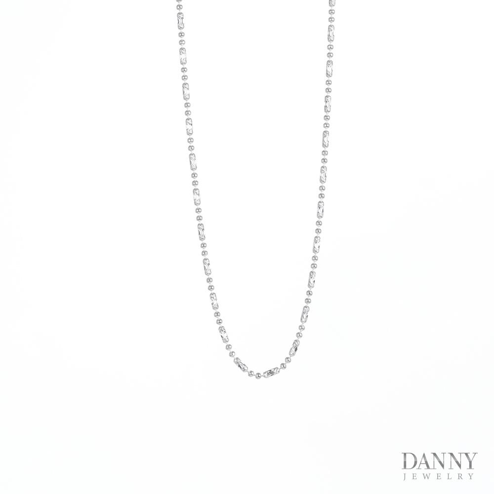Dây Chuyền Nữ Danny Jewelry Bạc 925 Xi Bạch Kim