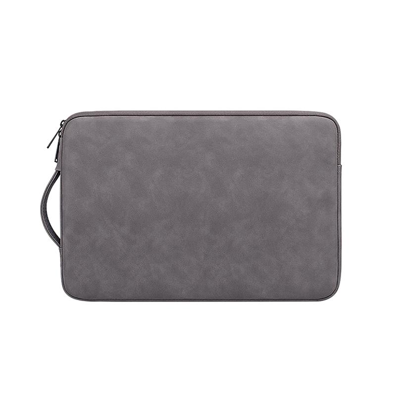 Chống Thấm Nước Mới Túi Đựng Laptop Macbook 13 Air Pro 14 15'6 Inch Pu Xách Tay Ốp Lưng Tay Nắp Máy Tính Xách Tay nam Nữ