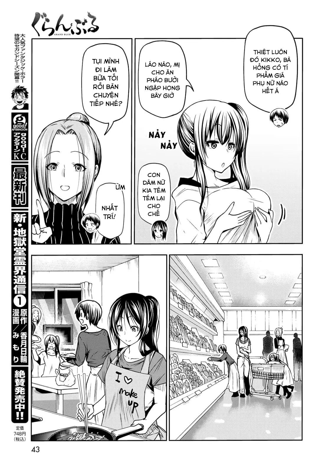 cô gái thích lặn - grand blue chapter 72 21