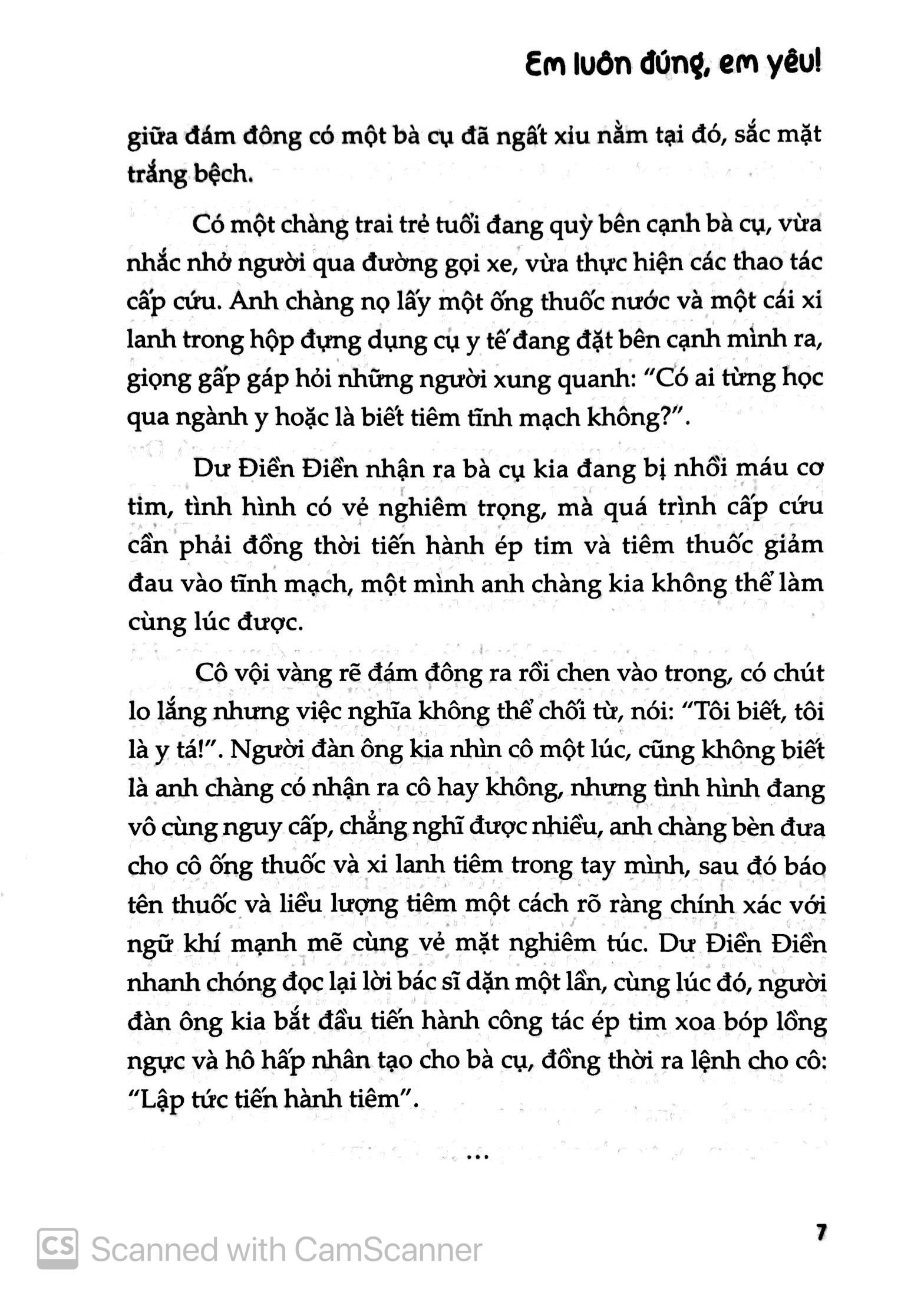 Em Luôn Đúng, Em Yêu