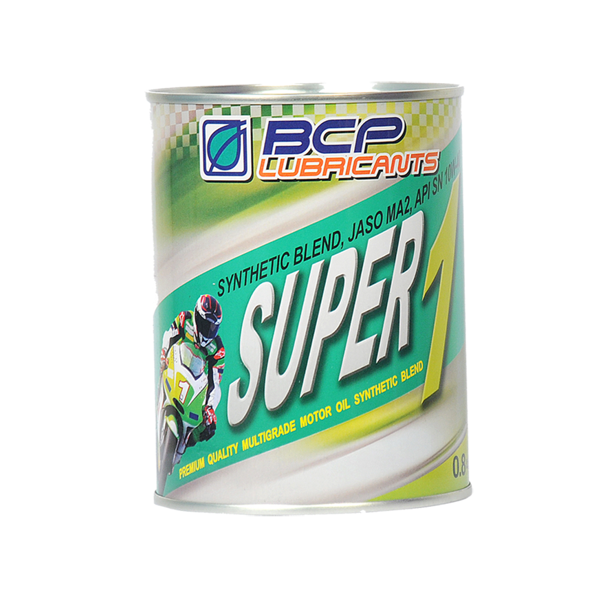 Dầu Nhớt Bán Tổng Hợp Cao Cấp Cho Xe Số 4T BCP Synthetic Blend 10w40 Nhập Khẩu Thái Lan (0.8L)