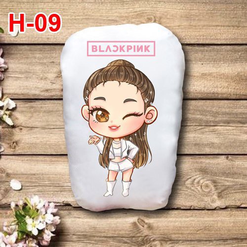 Gấu ôm blackpink 2 mặt ảnh 22-50cm/ gối ngủ kpop blackpink