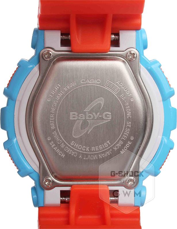 Đông hồ Casio Baby-G Nữ điện tử dây nhựa BA-110NC-2ADR