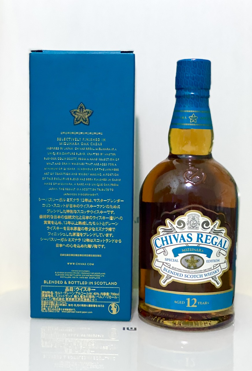 Rượu CHIVAS REGAL MIZUNARA 12 YEAR 700ml hàng nội địa Nhật Bản