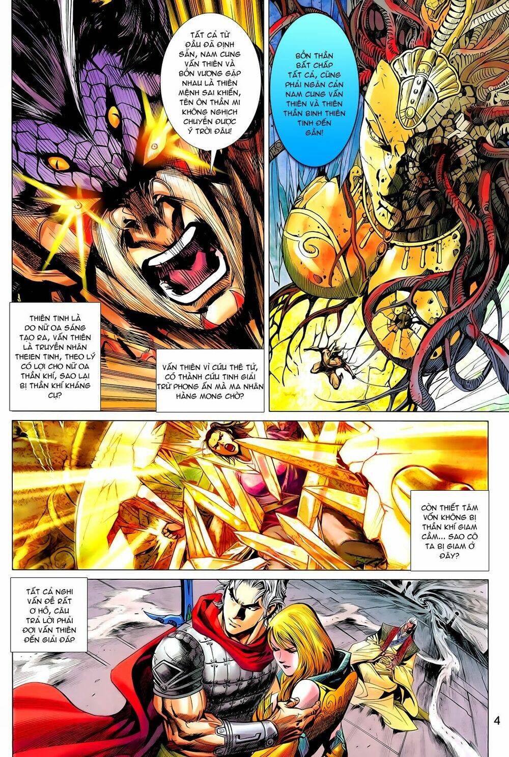 thần binh vấn thiên chapter 10 3