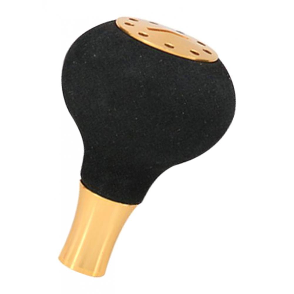 Set of 2 Gold+Gray Fishing Reel Handle Knob Handle Grip for S / D Reels