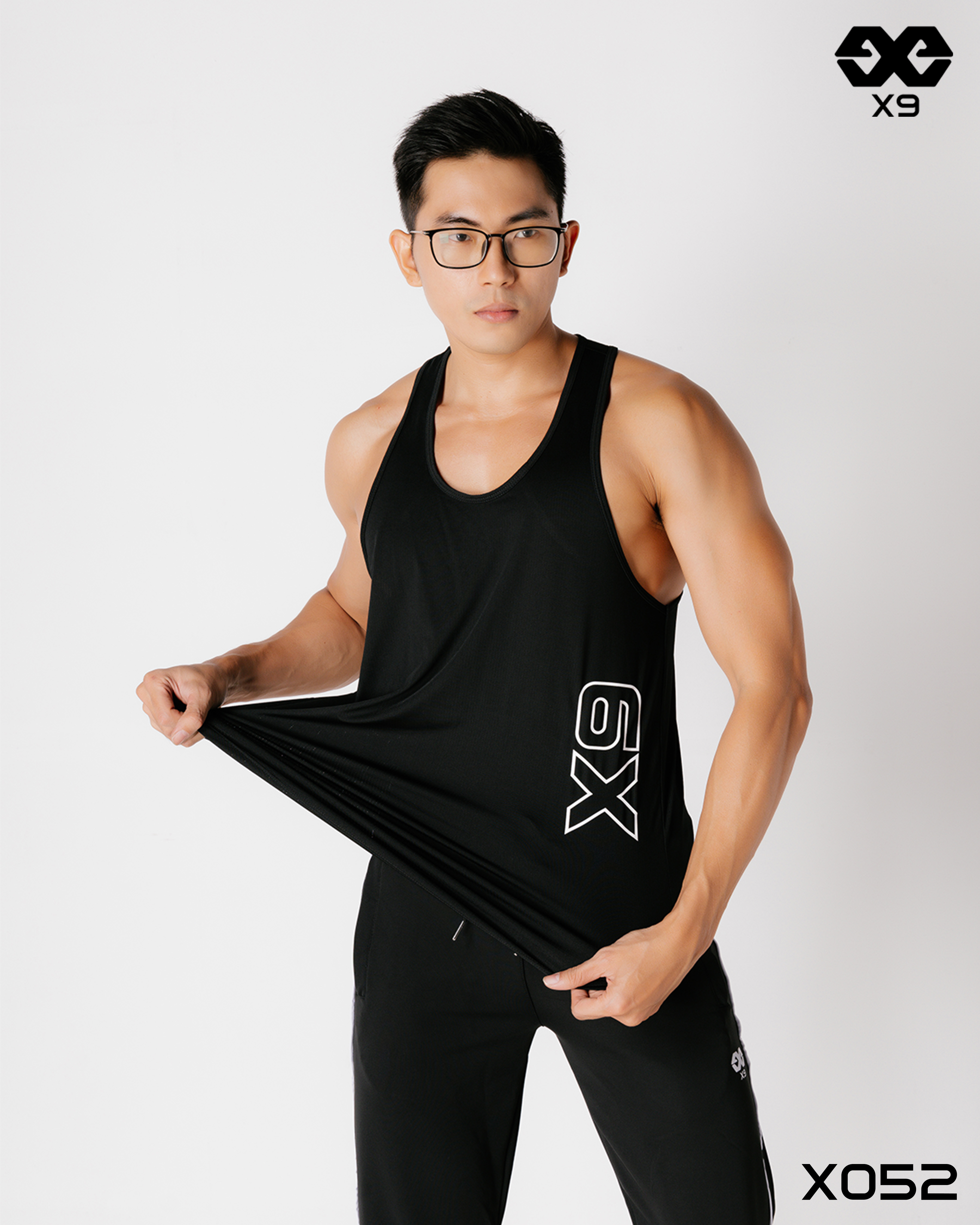 Áo Ba Lỗ Nam Form Rộng X9 - X9 Sportswear - X052