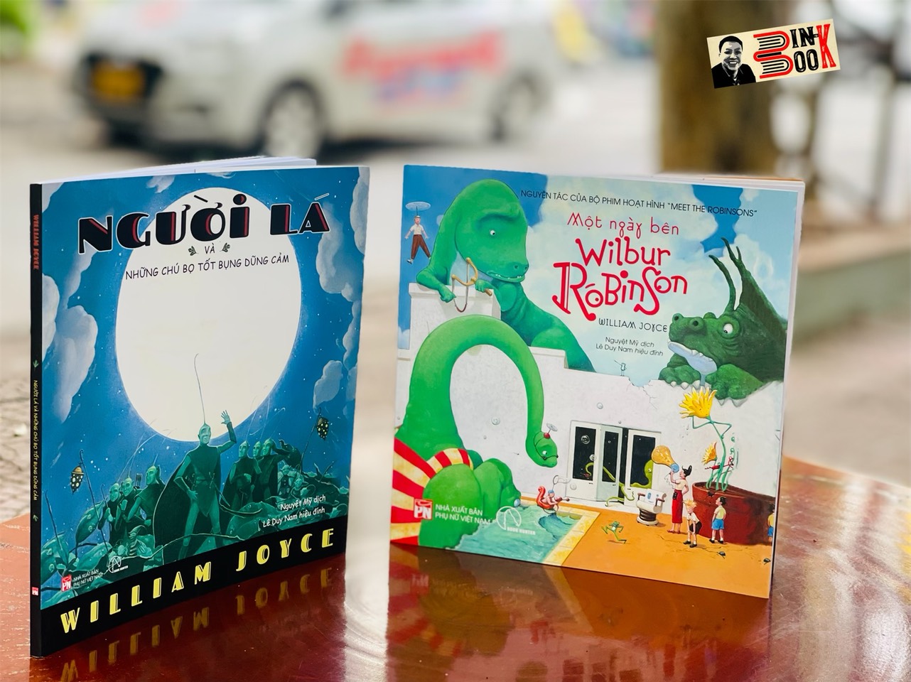 [combo 2 cuốn William Joyce] NGƯỜI LÁ và những chú bọ tốt bụng dũng cảm – Một ngày bên WILBUR ROBINSON – sách in màu toàn bộ - NXB Phụ nữ