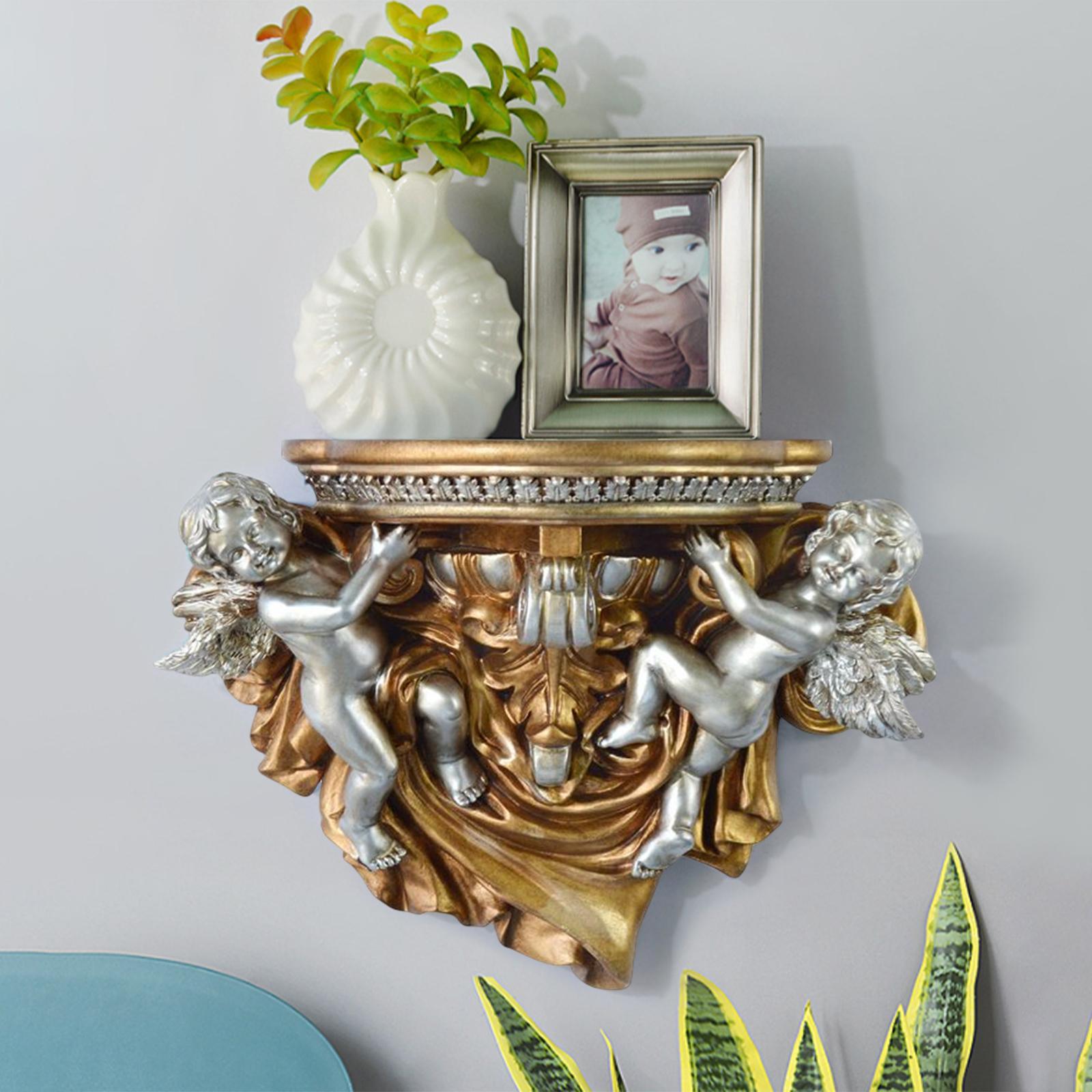 Wall Shelf Decoration Sculpture Artwork for Wall Decoration office and home Decor Bathroom