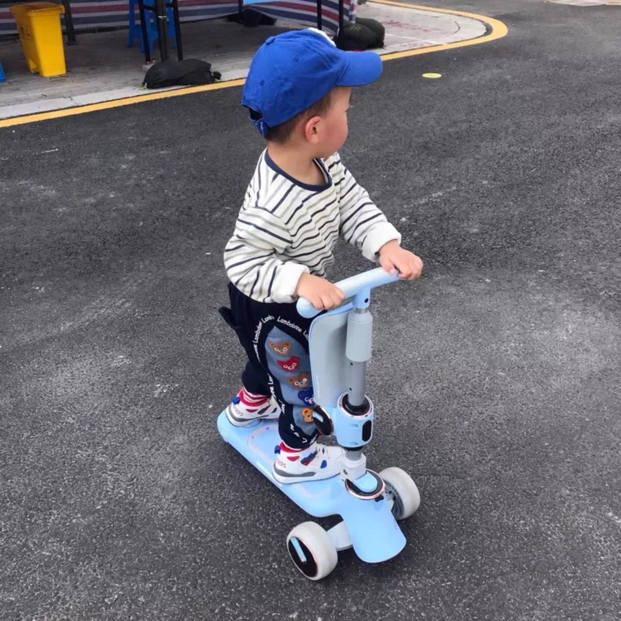 Xe Scooter cho bé từ 2- 14 tuổi gấp gọn tiện lợi chịu lực lên đến 100kg
