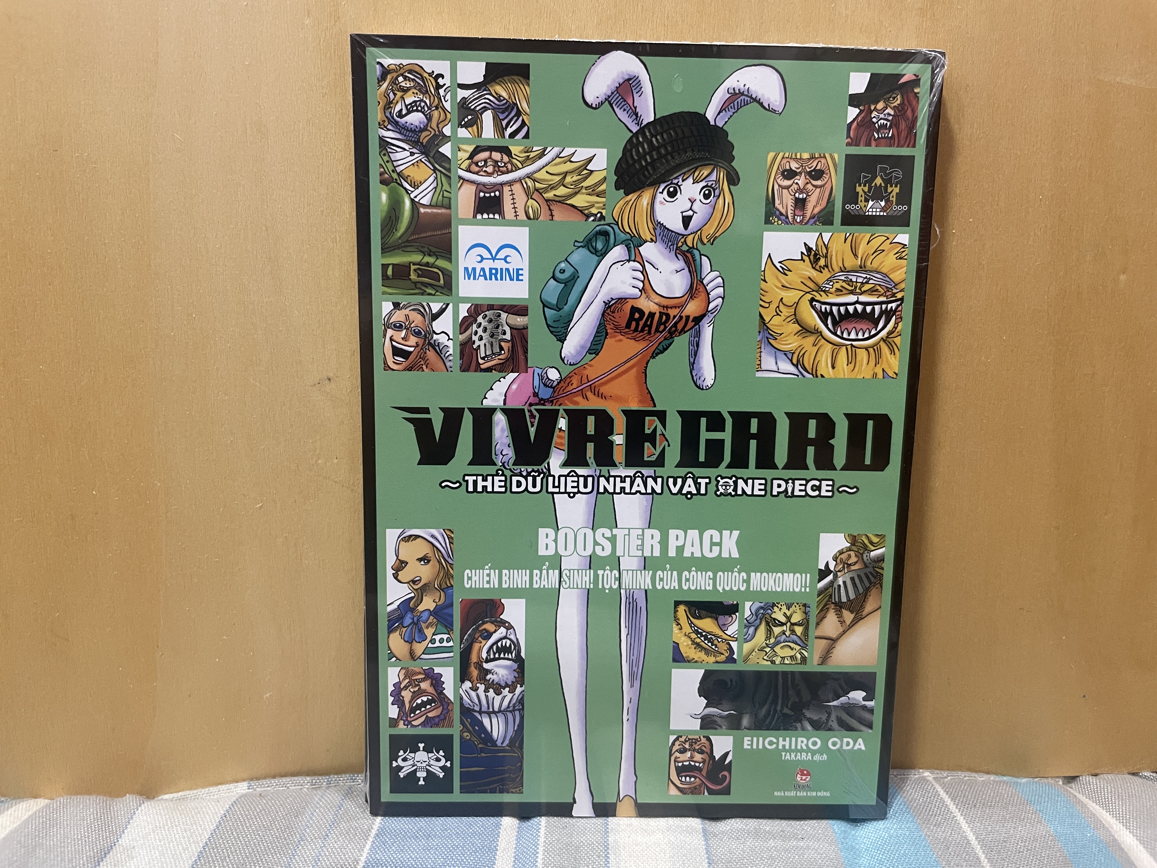One Piece Vivre Card - Thẻ dữ liệu nhân vật One Piece Booster Pack - Chiến binh bẩm sinh ! Tộc Mink của công quốc Mokomo