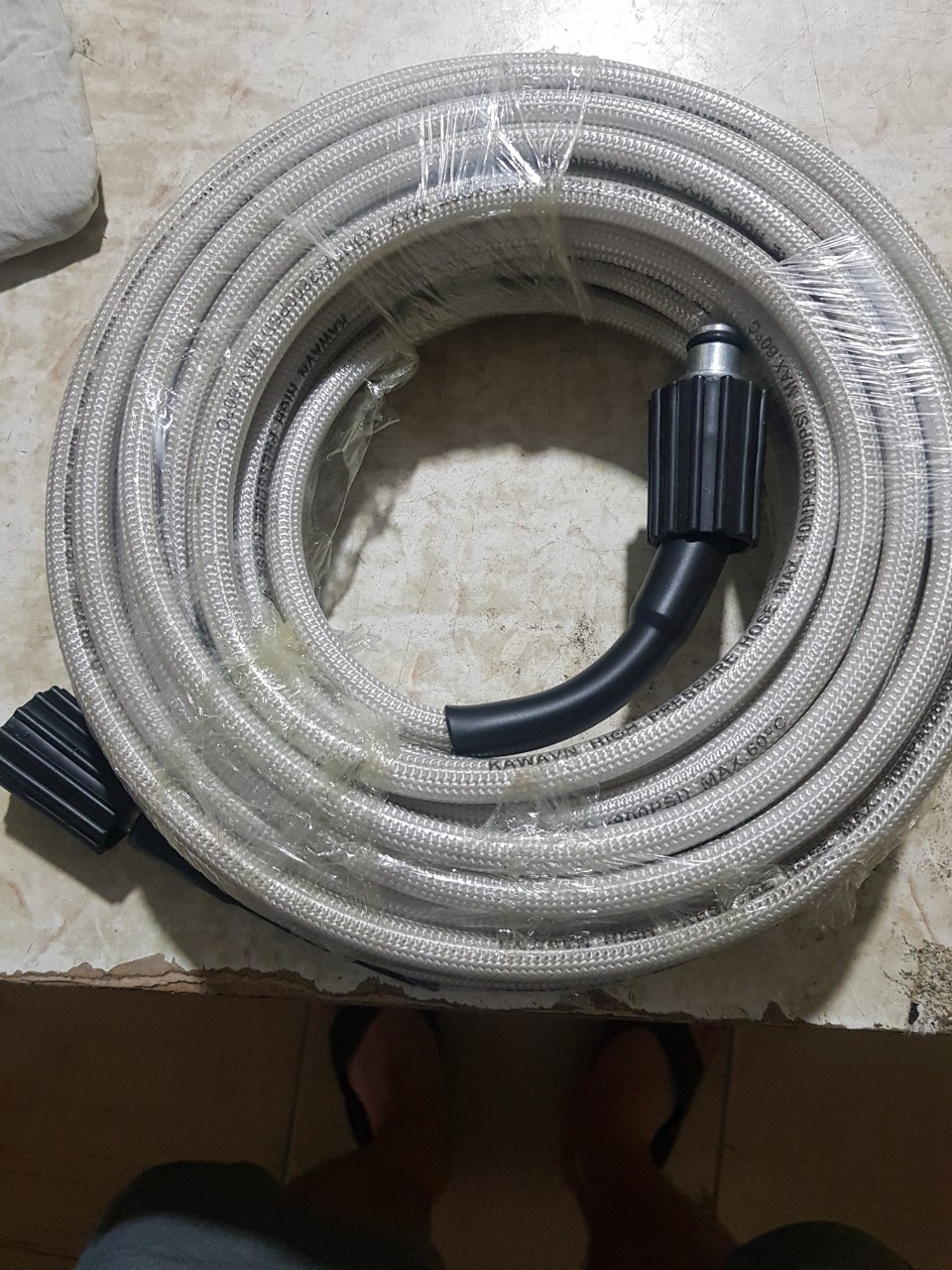 DÂY MÁY RỬA XE MINI DÀI 15M REN 22