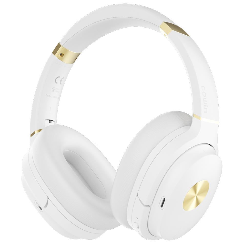 COWIN SE7 HYBRID HOẠT ĐỘNG HOẠT ĐỘNG Tai nghe Bluetooth không dây APTX Âm thanh âm thanh trên tai nghe tai với ANC 30 giờ