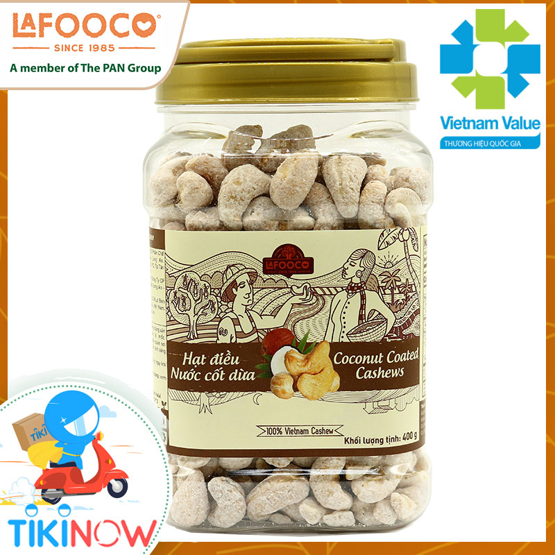 Hạt Điều Nước Cốt Dừa LAFOOCO 400g