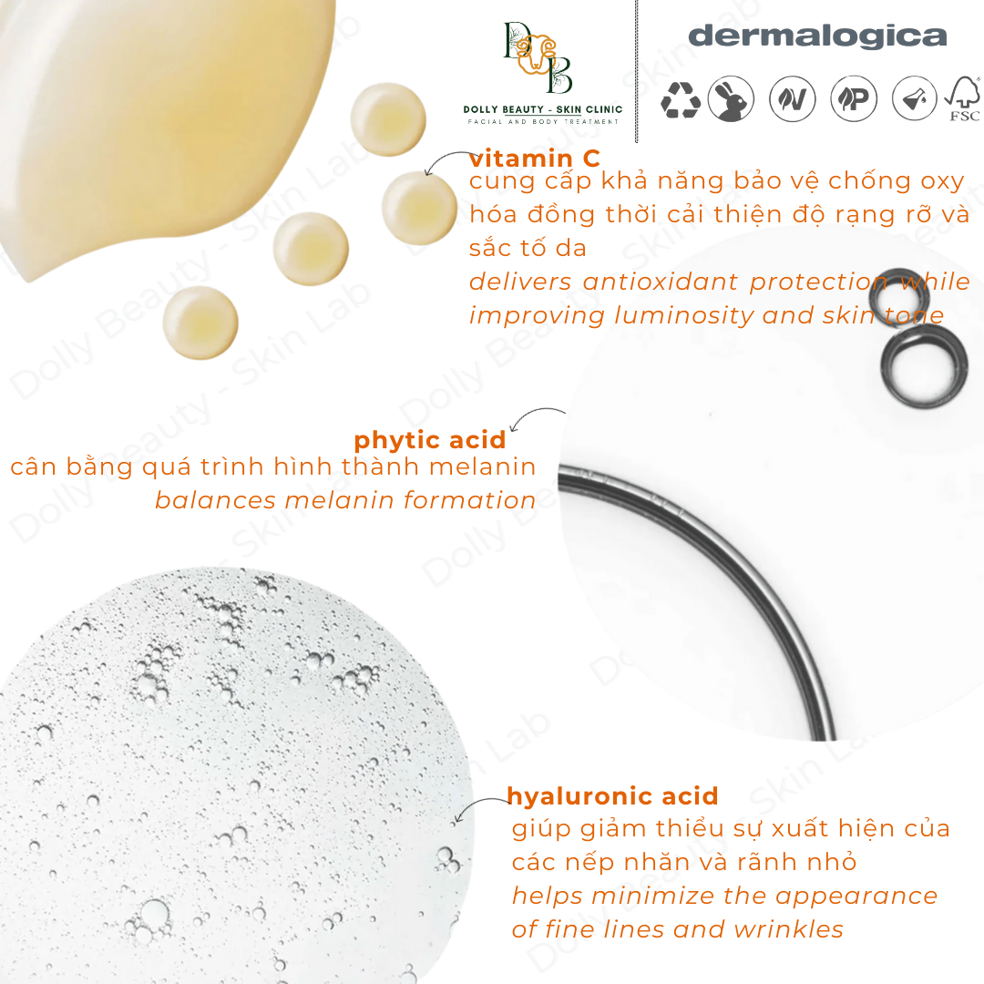 Kem dưỡng C trắng da BIOLUMIN-C GEL MOISTURIZER của Dermalogica