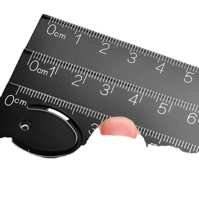 Giá thấp nhất bộ thước kim loại thước bộ 15cm thước sinh viên ins 4 bộ thước thép thước tam giác thước thước đo góc AliExpress