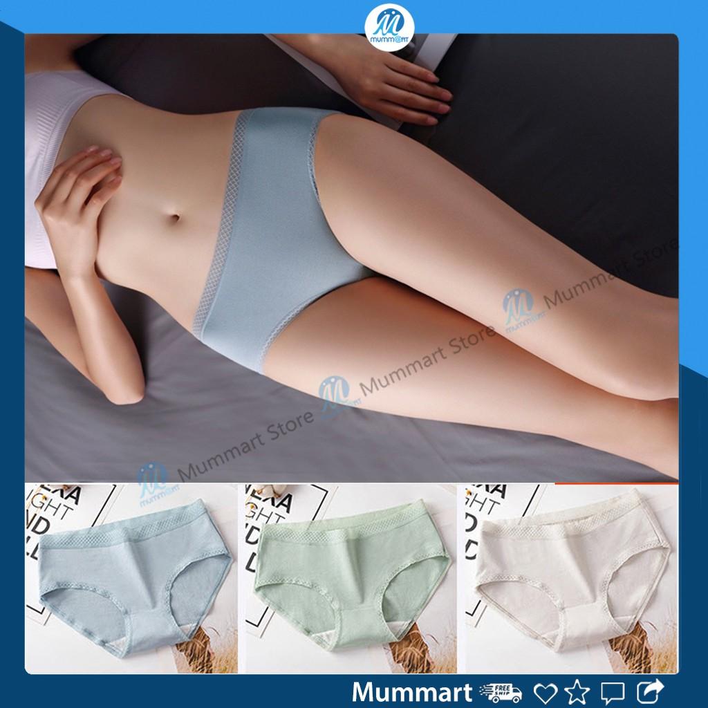 Quần lót nữ cotton viền ren, mềm, mịn, mặc ôm và co dãn tốt