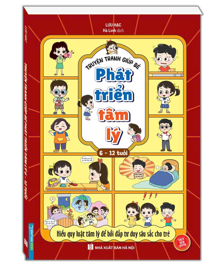 Truyện tranh giúp bé phát triển tâm lý (6-12 tuổi) (In 4 màu) (Sách bản quyền)