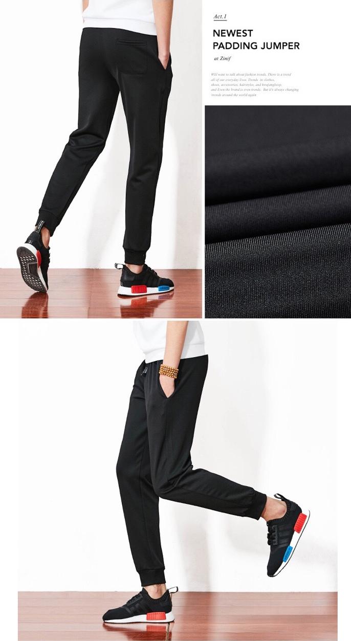 Quần Jogger Nam Co Dãn 4 Chiều JG11_Ống Bo Dáng Thể Thao Cạp Chun Phối Sọc