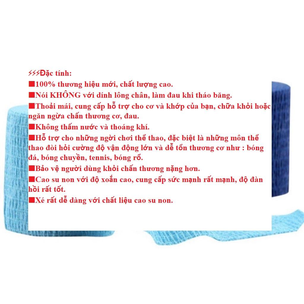 Băng keo dán cơ thể thao cao su non chống chấn thương, hỗ trợ thi đấu và tập luyện - M-BODY SPORT