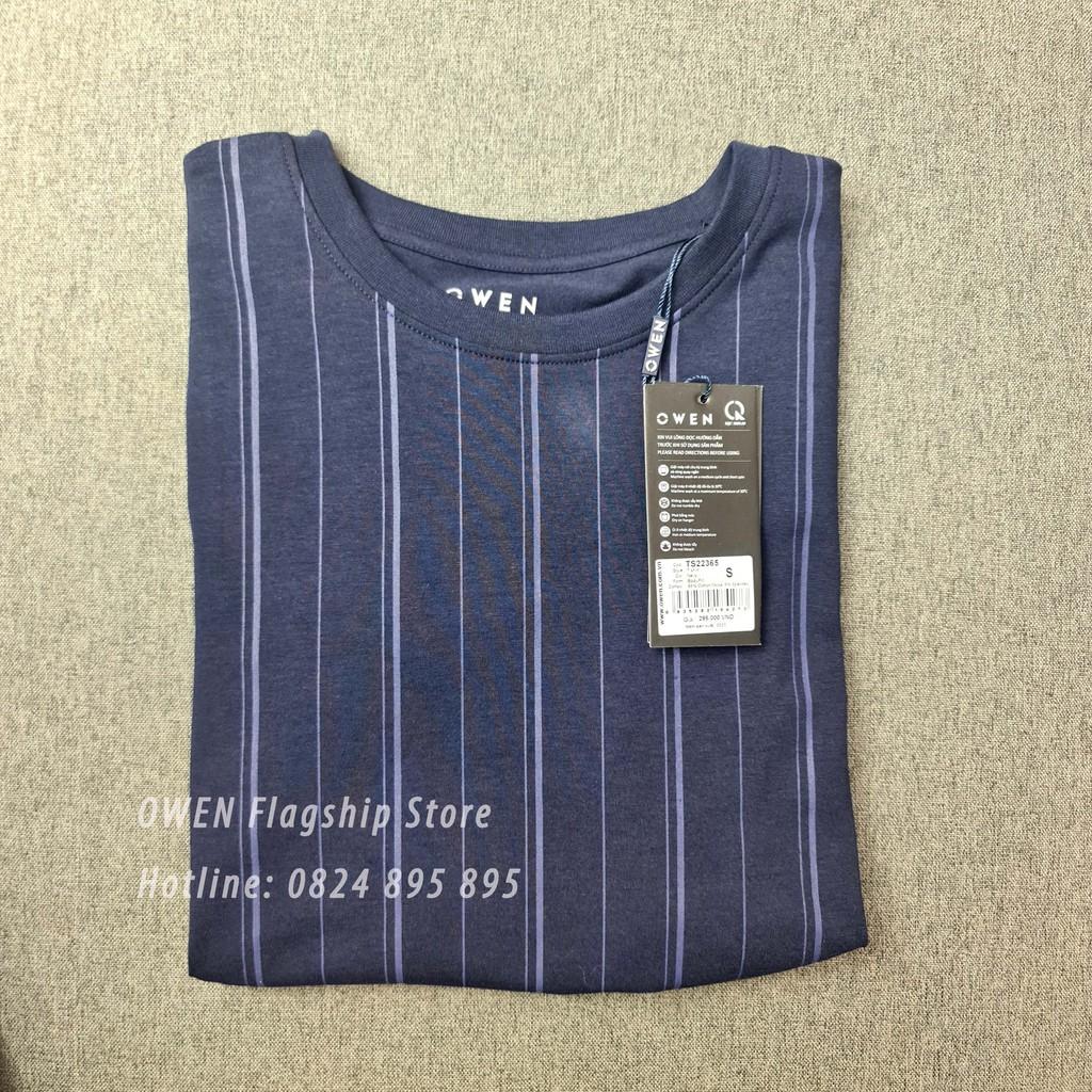 OWEN - Áo Thun nam cộc tay chất co dãn thoáng mát TS22365