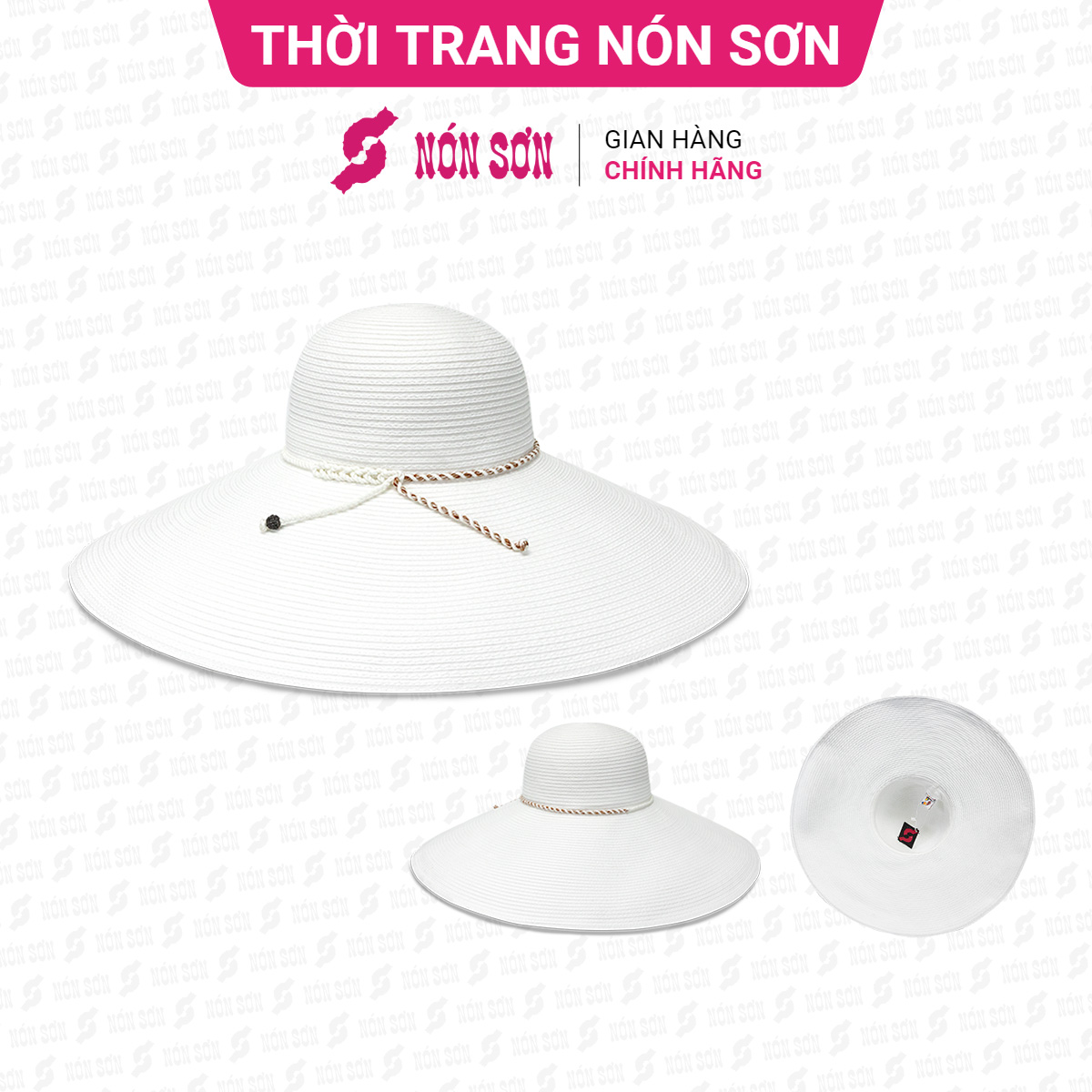 Mũ rộng vành thời trang thương hiệu Nón Sơn XH001-3C-TR1